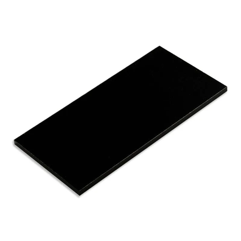 Prateleira Retangular 40X20CM MDP Parafuso Organizadora Quarto Preto Bemfixa - Bemfixa