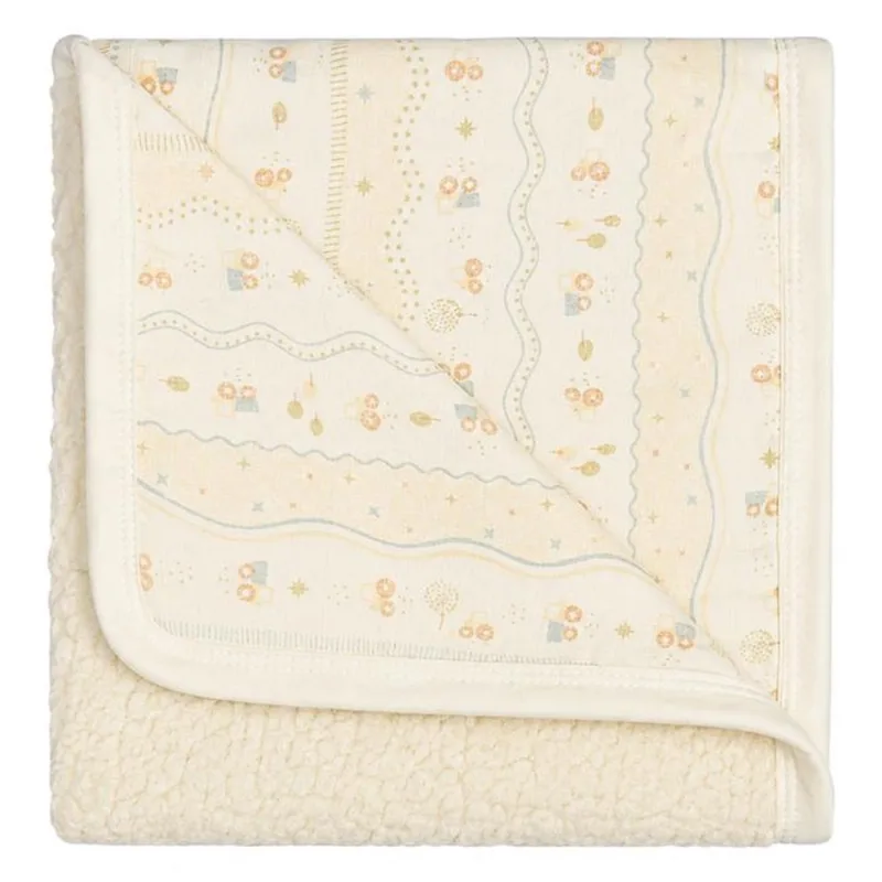 Cobertor Bebê Papi Soft Trator Azul 100x80cm (MP)