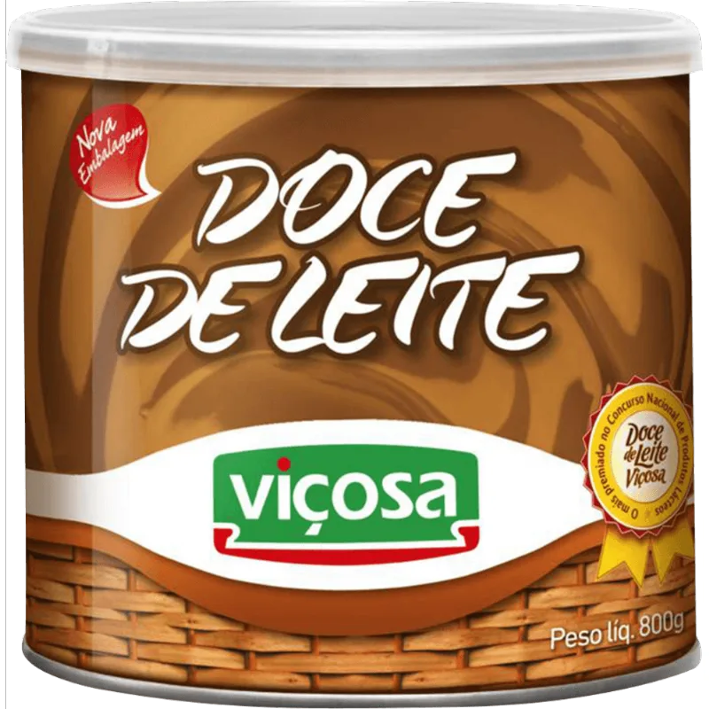 Doce De Leite Vicosa Tradicional 800g
