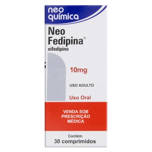 Neo Fedipina 10 Mg 30 Comprimidos Neo Química Similar - N/A - Farmácia