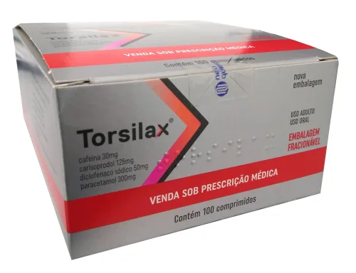 Torsilax 4 Comprimidos - Neo Química - Farmácia