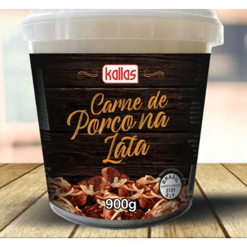 Carne de Porco na Lata Kallas 900g