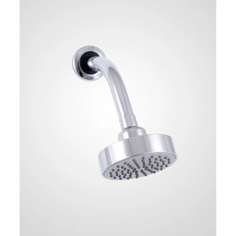 Ducha fria Slim 5 jatos 10cm 12304010 de parede sem desviador cromada Perflex