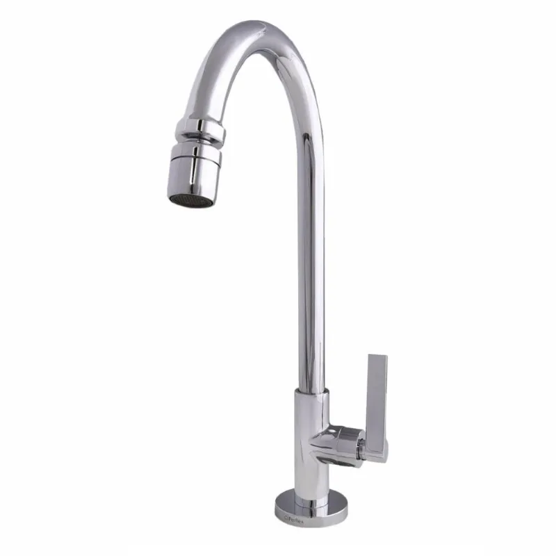 Torneira de Mesa para Cozinha Cromado Long Perflex