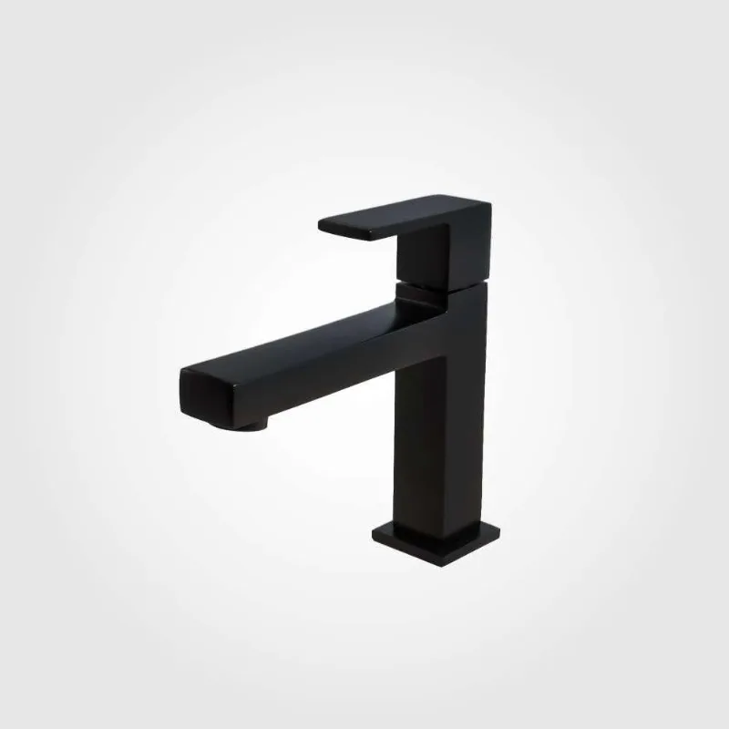 Torneira para Lavatório Mesa Bica Baixa Flaunt Preto Fosco Perflex
