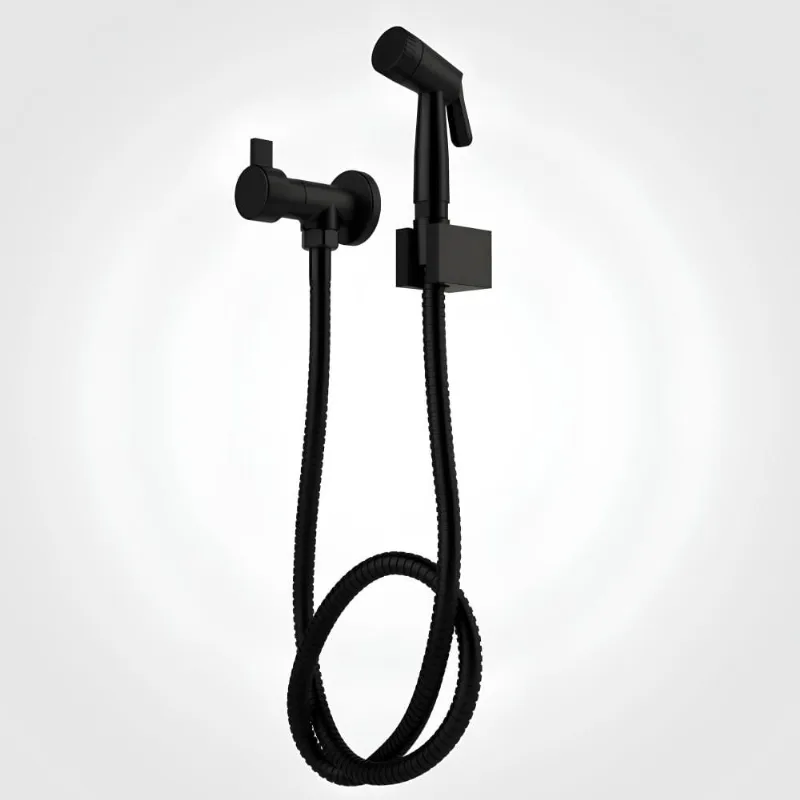 Ducha Higiênica Sem Derivação Dn15 Ice Preto Fosco Perflex