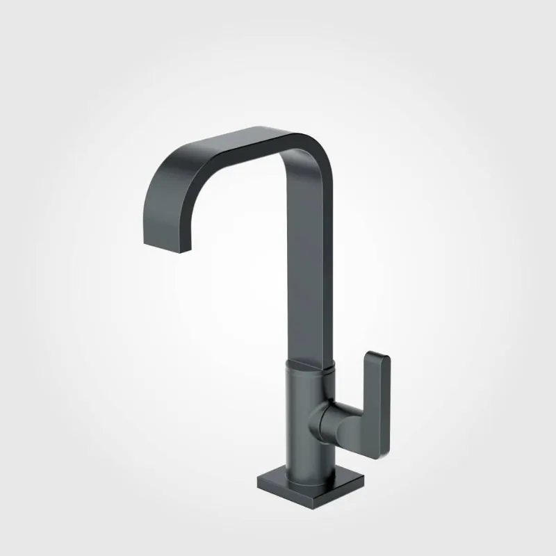 Torneira Para Lavatório Mesa Dn15 Freedom Grafite Fosco Perflex
