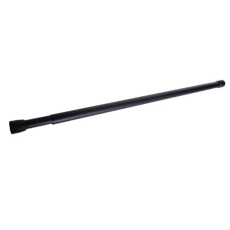 Tubo Extensível Multiuso Preto Cortina Armário 60 A 90Cm