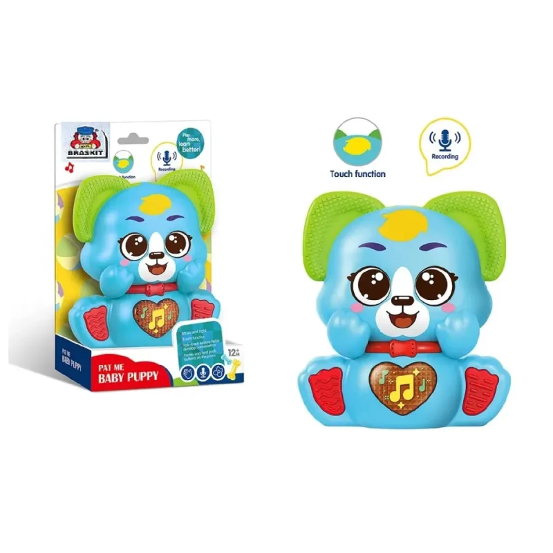 Brinquedo Educativo Cachorrinho Carinhoso - Braskit - Braskit - Brinquedos
