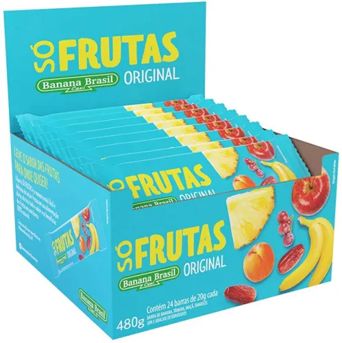 Levitta Salada De Frutas 20g Banana Brasil - BANANA BRASIL - Mercearia