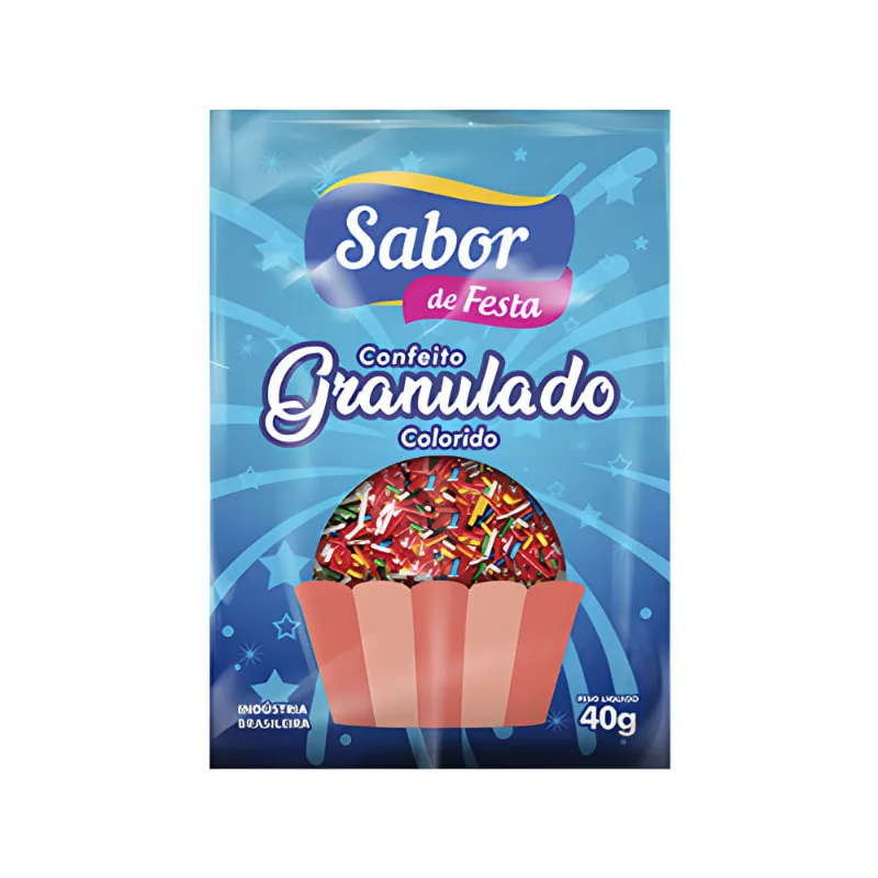 Granulado Sabor Colorido 40g