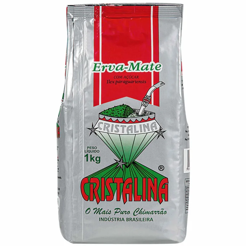 Erva Mate Cristalina Suave 1kg - CRISTALINA - Mercearia