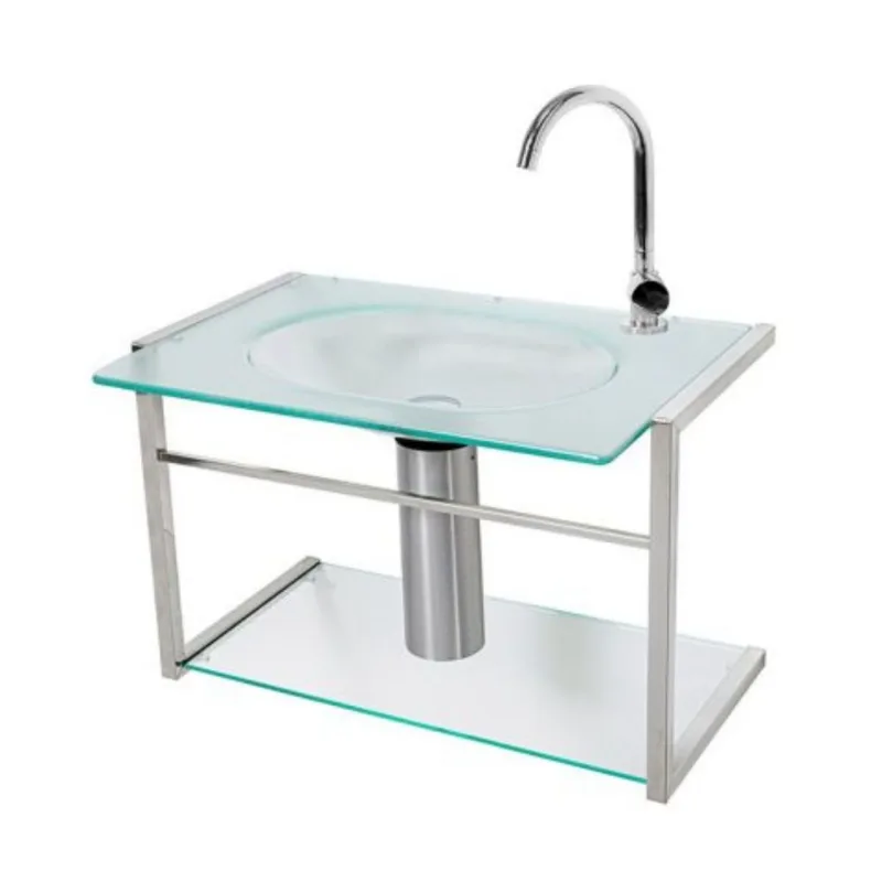 Lavabo Inox Incolor 948 Com Cuba 58.5x38.5x40cm Cris Metal