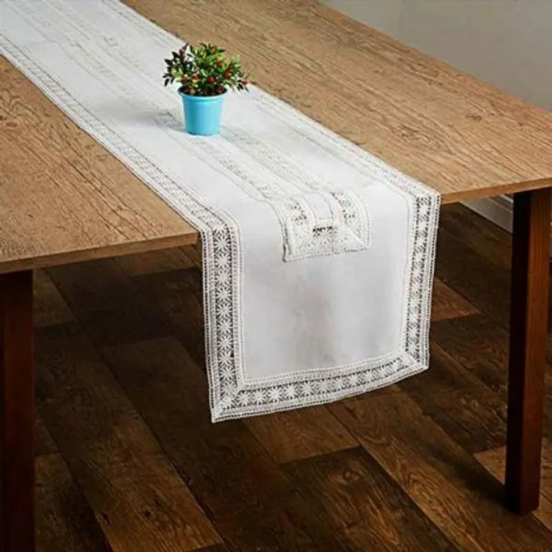 Caminho de Mesa Retangular 40x170cm 1635 - Rafimex