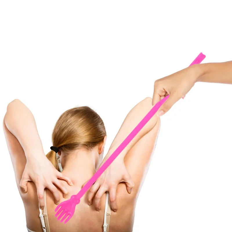 Mãozinha mão coça coça as costas coçador Massageador manual colorido
