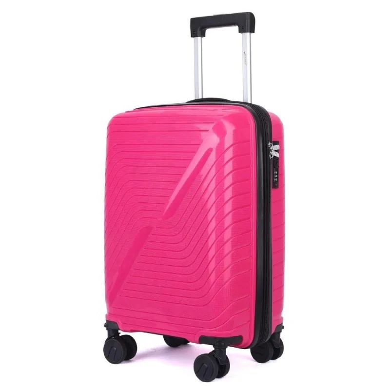 Mala De Bordo 10kg Viagem Zíper Expansível Em Polipropileno Rodinhas 360o Tsa - Rocha - Cruzeiro Marsala - Cruzeiro - Livros