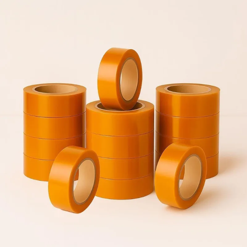 Fita Adesiva Larga para Embalagem Draik Kit 15 Rolos Alta Aderência BOPP 45MM 250M Laranja