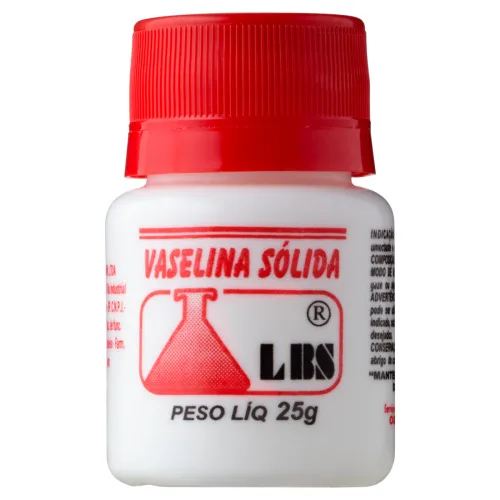 Vaselina Sólida Lbs Frasco 25g - LBS - Higiene E Beleza