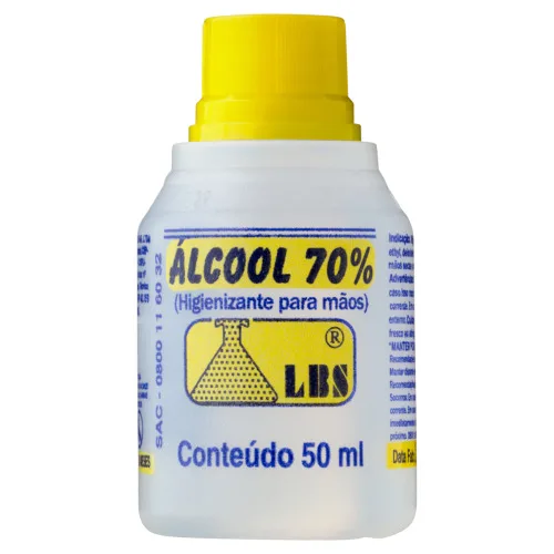 Alcool 70 Gl Lbs - LBS - Higiene E Beleza