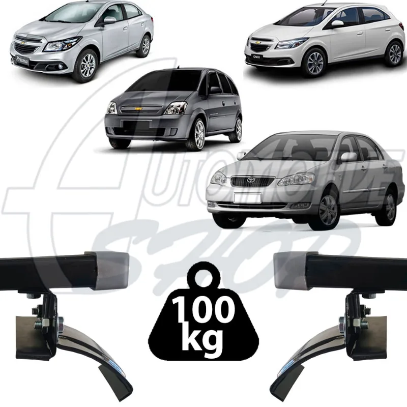 Rack Teto Resiste Sport Meriva Corolla Onix Prisma 230 100kg