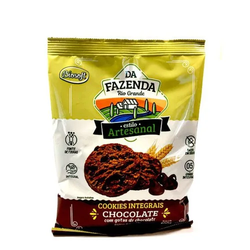 Biscoito Cookies Biosoft Castanha Caju - BIOSOFT - Mercearia