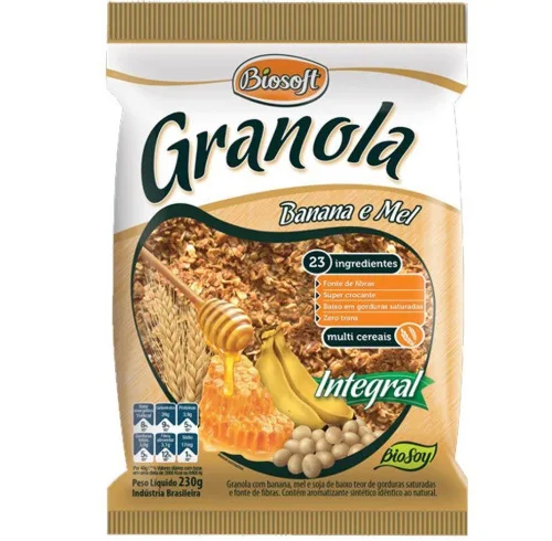 Cereal Biosoft Granola Light A/g/m - BIOSOFT - Mercearia