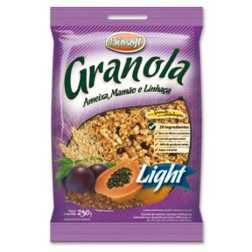 GRANOLA BIOSOFT LIGHT AM, MAM, LINH - BIOSOFT - Produtos De Pastelaria