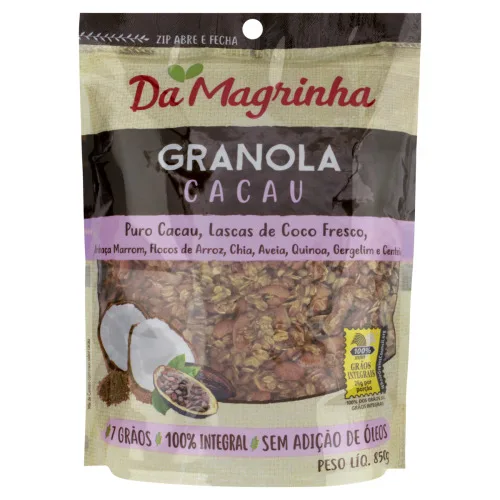 Granola Da Magrinha Cacau 1kg - DA MAGRINHA