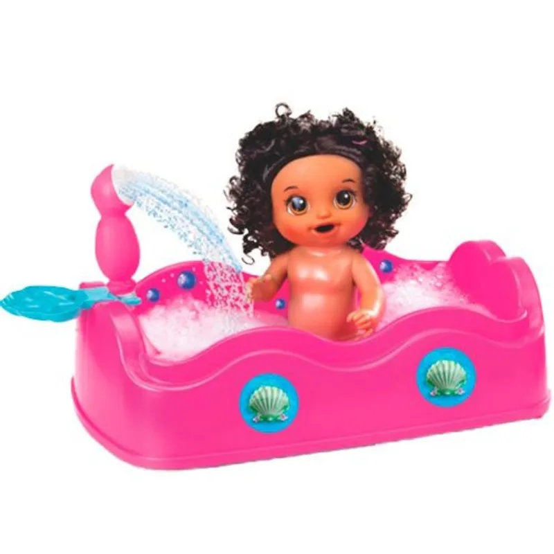 Brinquedo Banheira Baby Magic Toys Rosa 8107