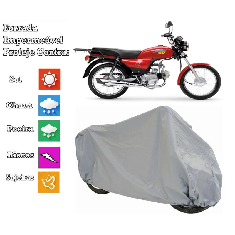 Capa Cobrir Moto Dafra Super 50 100 % Impermeável E 100%