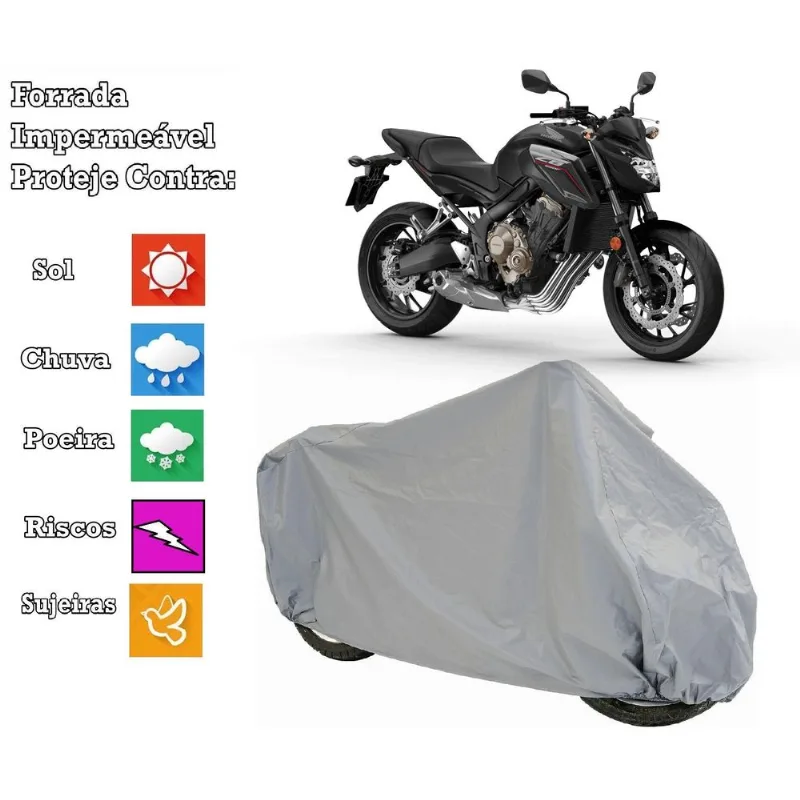 Capa Cobrir Moto Honda Cb 650fc 100 % Impermeável E 100%