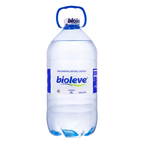 AGUA MINERAL BIOLEVE 6L SEM GAS - BIOLEVE - Bebidas