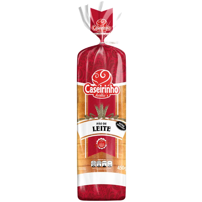 Pão de Leite Caseirinho 450g