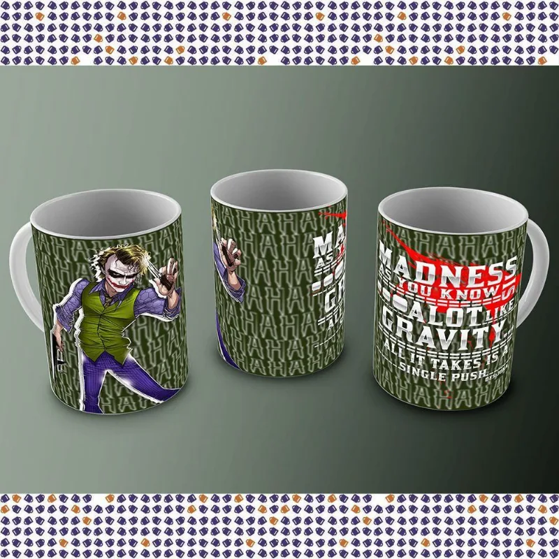 Caneca De Porcelana Curinga 13