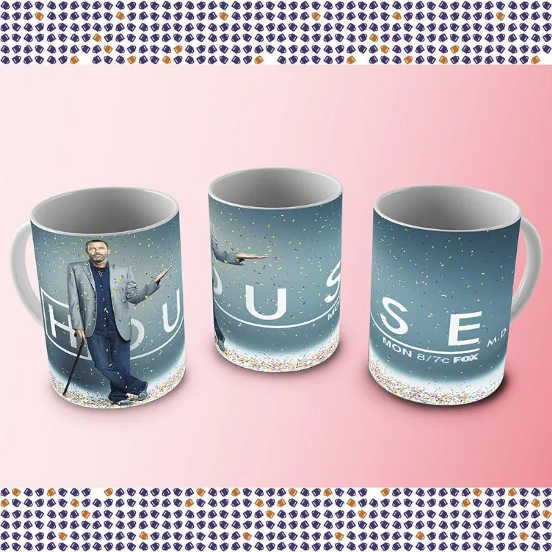 Caneca de Porcelana House 04