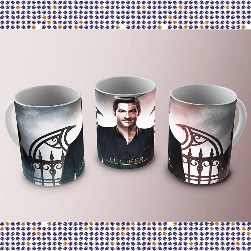 Caneca De Porcelana Lucifer 01