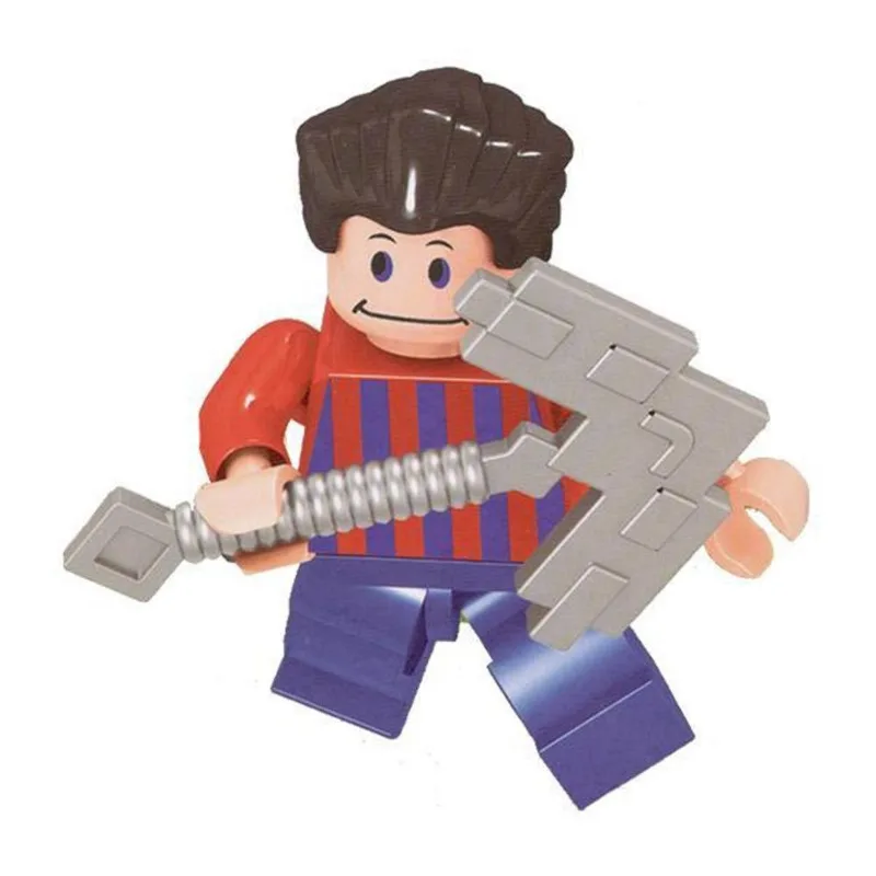 Brinquedo Boneco Bloco De Montar Roblox Futebol Legend
