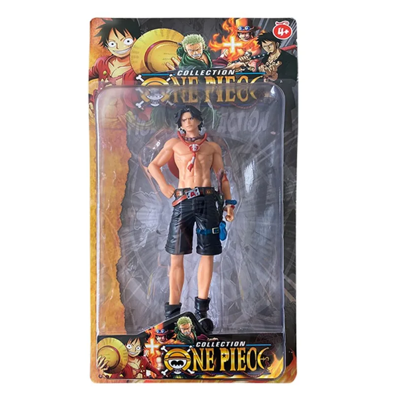 Brinquedo Boneco Anime Action Figure One Piece 18cm Presente Dia dos Namorados - Portgas D. Ace