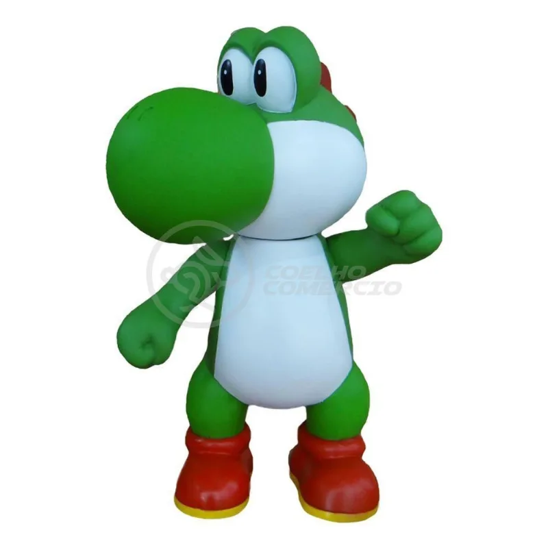 Boneco Action Figure Yoshi Grande Super Size 26Cm - Mario