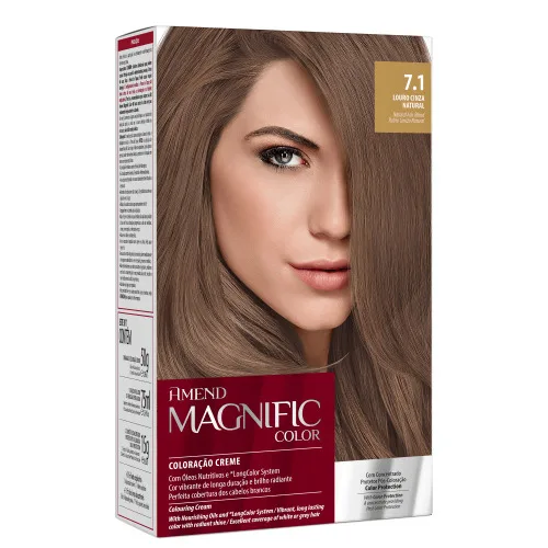 7 1 Louro Cinza Natural Amend - AMEND - Higiene E Beleza