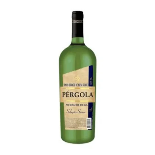 Vinho Brasileiro Branco Pérgola Bordô Isabel Serra Gaúcha Garrafa 1l - PERGOLA