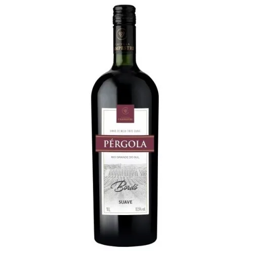VINHO BORDO PERGOLA 1L TINTO SUAVE - PERGOLA