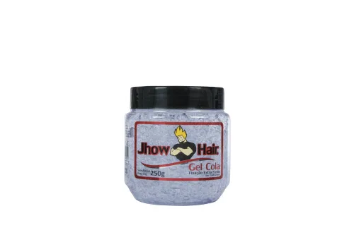 Gel Cola Jhow Hair 250gr Extra Forte - FORTE - Higiene E Beleza