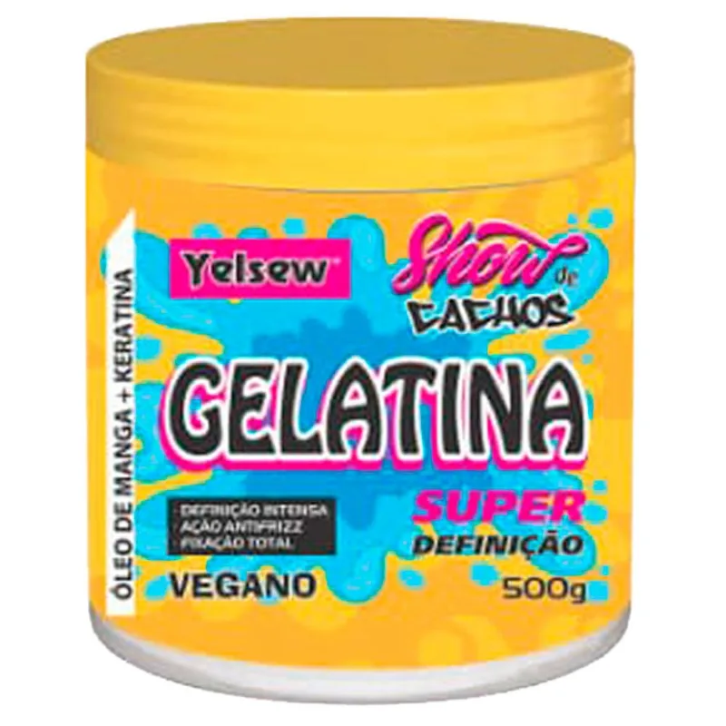 Gelatina Show De Cachos Yelsew 500g (MP)