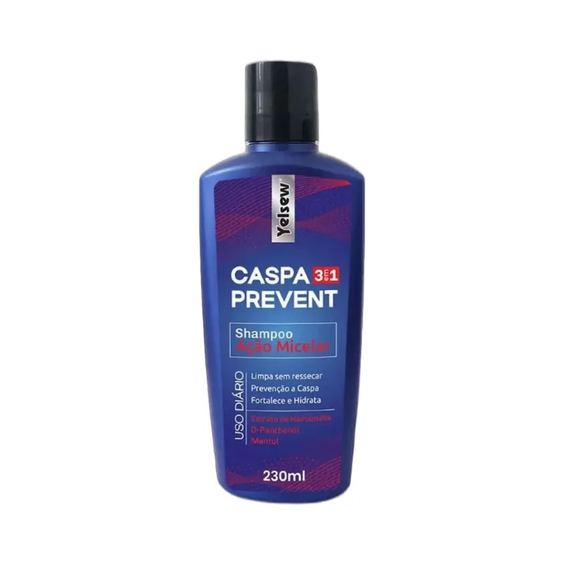 Shampoo Yelsew Caspa Prevent 230ml Sh Yelsew 230ml 3 Em 1