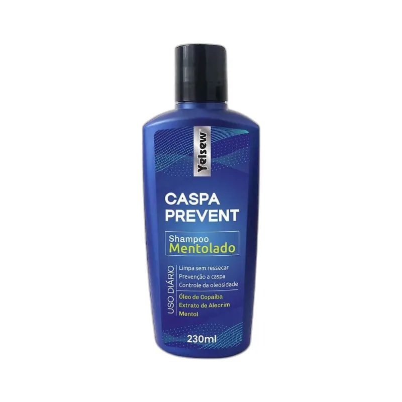 Shampoo Yelsew Mentolado Caspa Prevent 230ml Sh Yelsew 230ml Mentolado Caspa Prevent