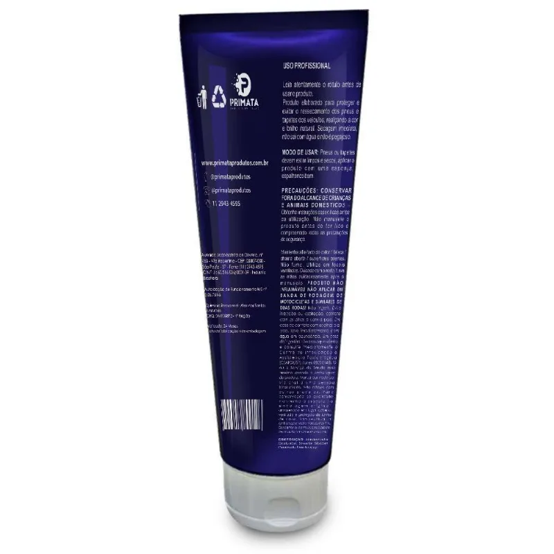 Gel Para Pneus Xwipe Primata 100g Resistente À Água