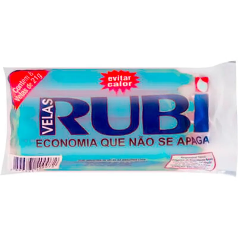 Vela Rubi Azul 21g 8 un