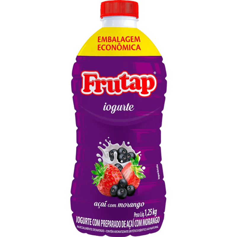 Iogurte Líquido Frutap Açaí com Morango 1,15Kg