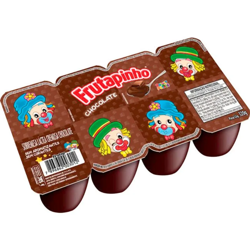 Sobremesa Frutapinho Chocolate 320g